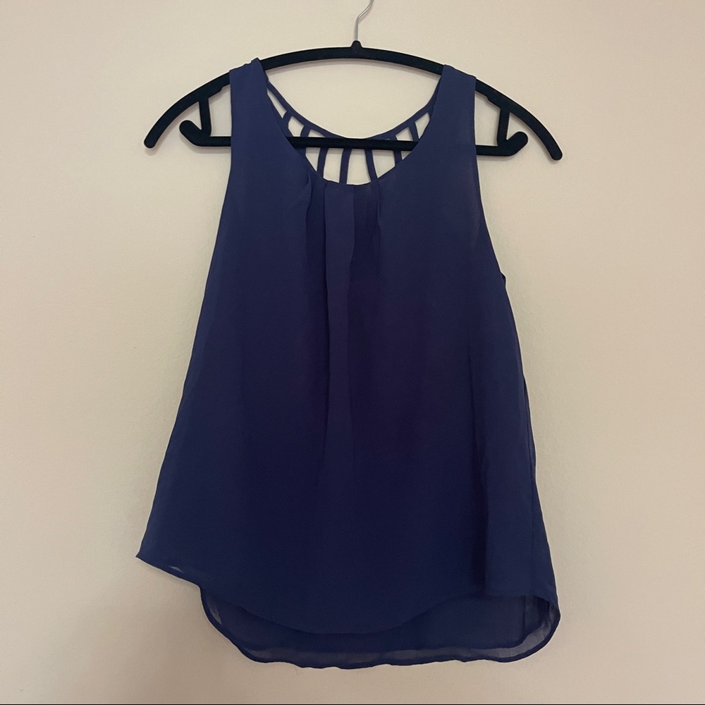 Navy Tank Top